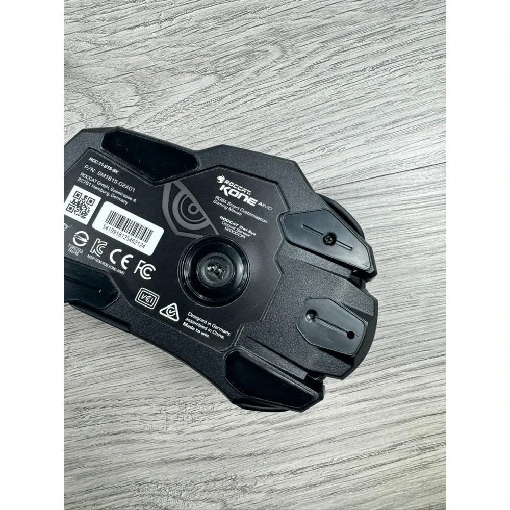 Kone Roc-11-815-Bk Gaming Mouse Lights Black Tilt Wheel USB 2.0 Wired Optical